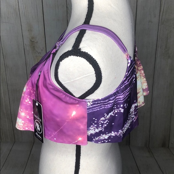 Wildfox Firework Tankini Bikini Top - Picture 4 of 7